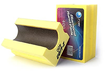 Electroplated Diamond Sanding Blocks V30 Polishing Grinding Hand Pads Block for Granite Marble Glass Stone 400 Grit