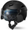 Odoland Erwachsene Skihelm Skihelm mit Visier, Leichter Race-Helm mit Helmvisier für Männer und Frauen, Snowboardhelm