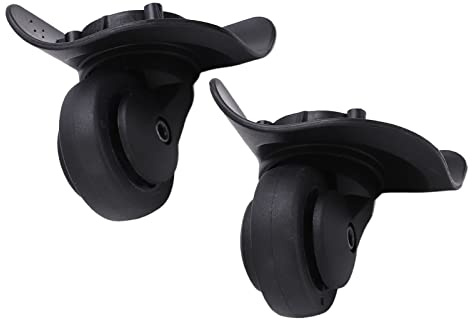 Akozon 1 Paar A53 Ersatzrollen Koffer Gepäckräder für Trolleys Universal Gepäck Koffer Ersat Wheel Rad Achsen Reisekoffer Schwenkräder Ersatzrollen für Koffer