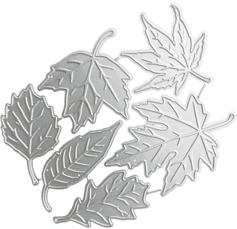 Stanzschablonen für Blätter & Geburtstagskarten - DIY Scrapbooking & Klassenzimmer - Ahornblatt & Herbstblatt-Stanzformen