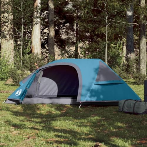 Kuppel-Campingzelt 1 Person Blau Wasserdicht, LAPOOH Caming Zelt, Camping Tents, Camping-Zelt - 94560