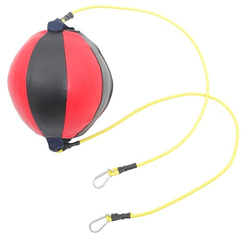 Anneome Boxball Hängender Elastischer Trainingsball Für Schlagtraining Workout Und Beweglichkeitstraining Geeignet Für Heimgebrauch Oder Fitnessclub Rot Boxball Tasche Tasche