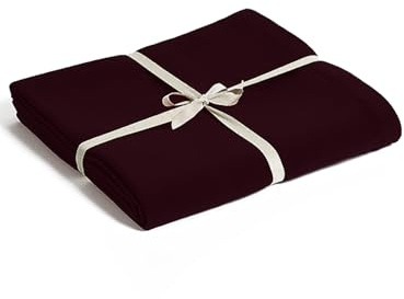 Yoga Studio Organic Cotton Yoga Blanket – 142 x 205cm Meditation Blanket, GOTS Certified, Compact, Easy-To-Carry. Yoga Essentials (Raspberry)