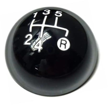 Schaltknauf for Fiat for 500 5-Gang-6-Gang-Schaltgetriebe Auto-Ersatz-Schalthebelgriff(5 Speed)