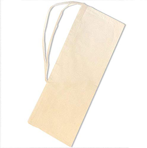 SACASAC - Sac à Baguette - Protection - Anse de transport - 100% coton - 25 X 65 cm. - Création française