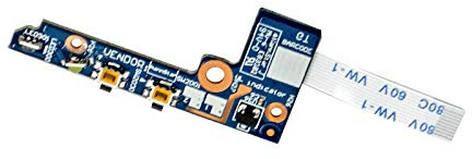 Gintai Carte Mère Switch Plaque Bouton d'alimentation avec câble Ruban de Rechange pour Lenovo Yoga 2 11 20332 20428 59417911 NBX00019Q00 43508112001 90005666 NS-A201