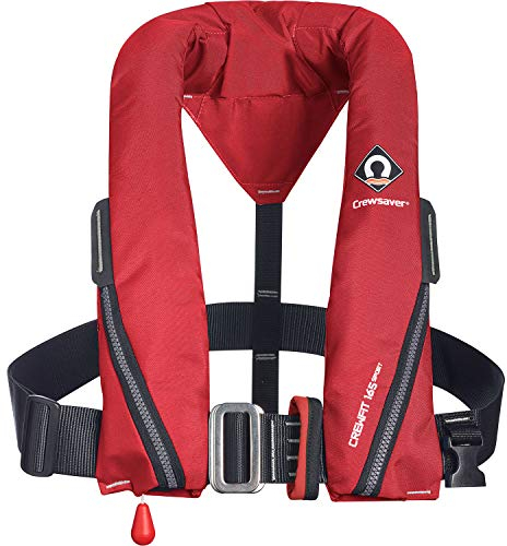 Crewsaver Crewfit 165N Sport Lifejacket - Harness Auto - Rot - 9715A