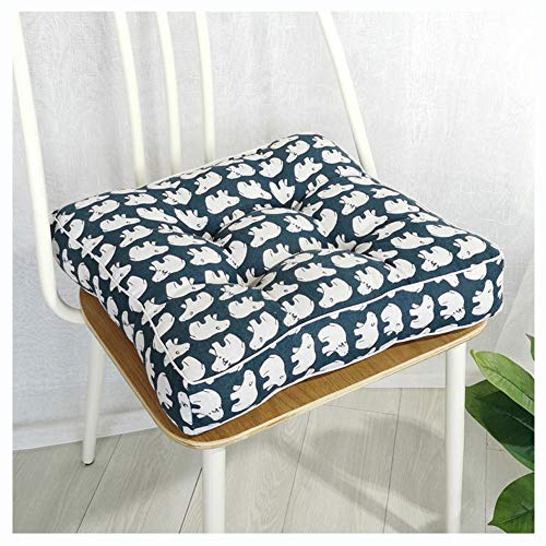 YOUCAI Stuhlkissen Bequemes Kissen Für Stuhl & Bank, Gepolstertes Sitzkissen Stuhl Für Ihre Esszimmer Stühle Und Bänke, Dicke Polsterung Steppkissen Bodenkissen,Bunt9,45x45x10cm