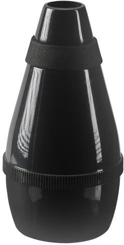 Lightweight Practice Trumpet Mute Silencer，Trumpet Straight Mute (Black)