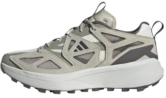 Adidas Mens Kantai Trail Sportswear, Cloud White/Charcoal/Putty Grey, 9