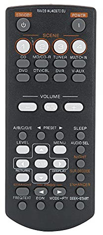 Gsycle Contrôleur Vidéo DVD, Contrôleur Audio, Lecteur DVD Universel, Télécommande, Accessoire De Remplacement, Télécommande Universelle Simple