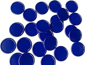 Lot de 1000 jetons de poker bleus 25 mm