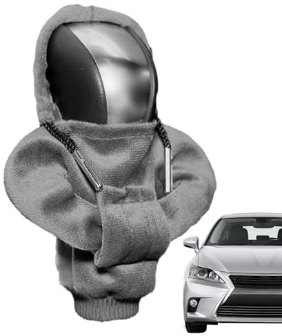 Dubbulon Auto Gear Stick Hoodie | Universelle Auto-Schaltknaufabdeckung - Lustiger Pullover-Hoodie für Gangschaltung, Auto-Schalthebel-Schutz-Dekoration für die meisten Fahrzeuge, Kfz-Innenausstattung