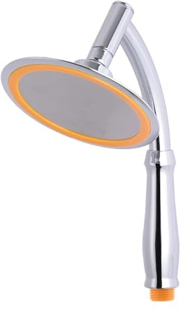 Rociador de lluvia grande y redondo de 6 pulgadas con rotación de 360 ​​grados y alta presión para baño, ducha de mano(Shower head)