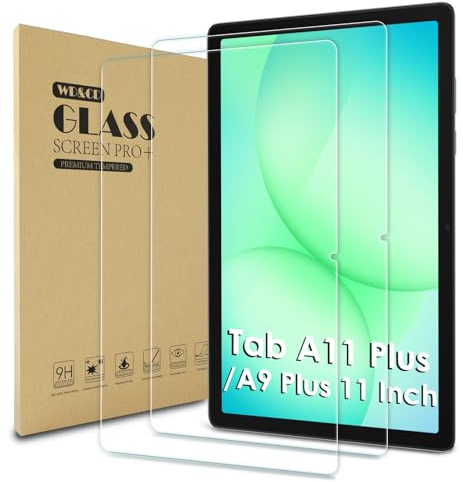 WD&CD 2 Pack Screen Protector Compatible with Samsung Galaxy Tab A11 Plus