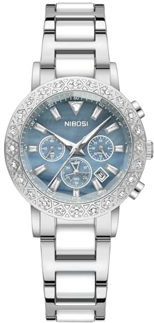 NIBOSI Women's Watches Analog Chronograph Quartz Wrist Watches,Day Date