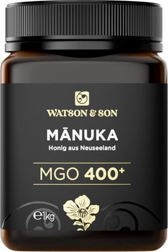 Watson & Son Manuka Honig MGO 400+ 1000g | Premium Qualität aus Neuseeland