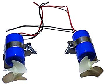 LICHIFIT RC Jet Boot Unterwasser Motor Thruster 7.4V 16800RPM CW CCW 3-Blatt Propeller für DIY Micro ROV Roboter RC Köder Boot U-Boot Zubehör