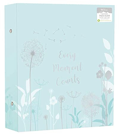 HomeCollection Large Slip In Photo Album Dandelion Memories Holds 500 4 x 6 Photographs