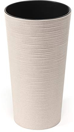 Eco Flowerpot Herb Plant Flower pot | Lilia | Windowsill Holder Balcony Garden Container Bucket | Home Decor | Mix! Match! Play! (White)