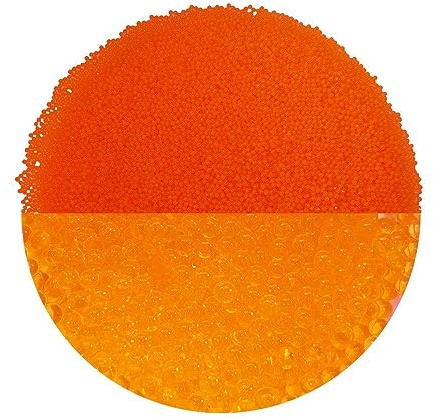trendfinding 100 g de gránulos Deco retenedores de Agua Naranja, granulometría 1,5-2 mm, decoración para Flores y Plantas, 10 litros, Muy económico, Uso versátil