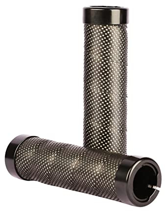 Fahrradgriffe Ergonomisch, Mikrofaser Leder Rutschfester Fahrrad Griffe Lenkergriffe Fahrrad Lenker Griffe 22mm Rennrad Lenker Griffe für Für MTB-Mountainbike, Rennrad, Trekkingrad, Scooter,Weiß