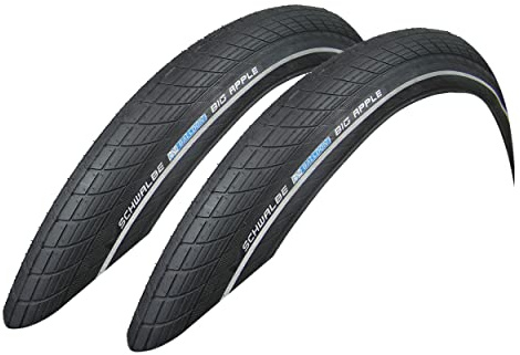 2X Schwalbe Big Apple 50-254 Drahtreifen K-Guard 14x2.00 Fahrradreifen Mantel