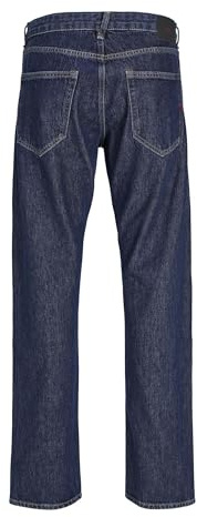 JACK & JONES Regular fit jeans avslappnad passform, Mörkblå denim, 31W / 32L