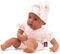 Götz 2420863 Muffin to Dress Puppe - 33 cm große Babypuppe mit braunen Schlafaugen, ohne Haare mit Mütze - Weichkörper-Puppe ab 18 Monaten