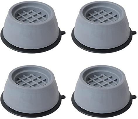 4 x Anti-Vibrations-Stoßdämpfer-Pads, für Waschmaschine und Trockner, rutschfest, dämpfend