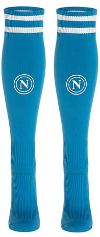 smart millenials srl SSC NAPOLI Race-strumpor hem, EA7 officiell produkt, fotbollsstrumpor blå 2024/2025-47/49