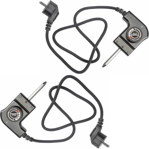 ALGOMAS® 2 Kabel für Grillplatte, Thermostat, elektrisches Grillen, Jata-Glätteisen, Thermostatkabel, Princess XXL-Platte