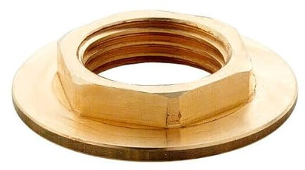 Contre écrou laiton à grand plateau 3/8