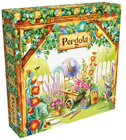 Rebel, Pergola, Familienspiel, 1-4 Spieler, ab 10+ Jahren, 45-60 Minuten, Deutsch