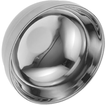 Alipis Ciotola in Acciaio Inossidabile Per Zuppa e Frutta Piccola Ciotola Per Mescolare Cereali e Snack Contenitore Per Alimenti Facile Da Pulire e Trasportare