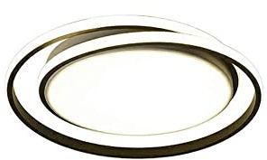 Lampadiers, Moderno a sfioramento a LED Creative a Filo a Filo a Doppia Forma a Forma Rotonda a Forma di Lampada Bianca, Luce Calda, Luce Neutra, Illuminazione a Tre Colori utilizzato in Camera da