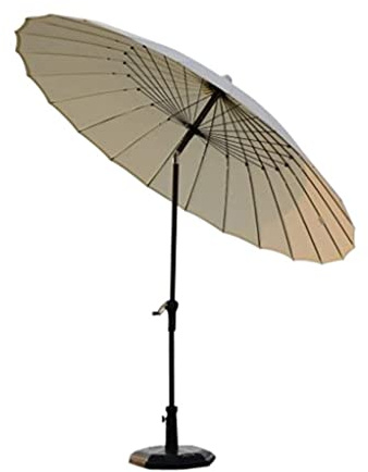 CLSDRZC Parasol,Sun Parasol Parasols Patio Garden Beach Umbrella with Tilt Adjustment, for Outdoor, Commercial Event Market, g, Pool Side