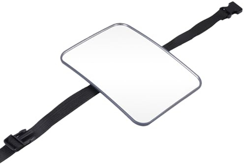 Acrylique Miroir De Siège Auto Pour Bébé 18,5x13,5 Cm Rétroviseur De Voiture Pour Bébé Orienté L'arrière 170g Sièges Arrière Incassable Miroir Siège Voiture En Acrylique À