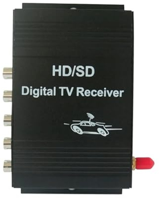 Sintonizador De TV Digital For Coche, Receptor De TV Digital ISDB-T HD/SD For DVD Y Monitor De Coche. Cobertura Extensa
