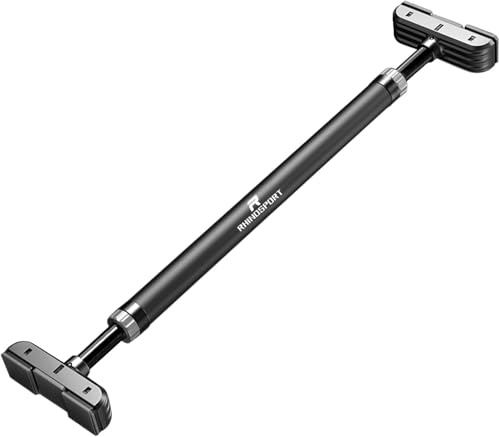 RHINOSPORT NEW MODEL 2025 Barra per trazioni, telaio della porta senza viti, Pull up bar Doorway per avvitare