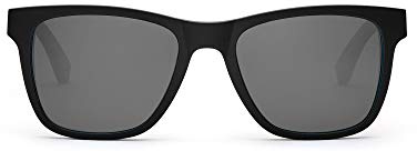 TAKE A SHOT Holz-Sonnenbrille Herren eckig verspiegelt, UV-400, TR90 Sonnenbrille, Eckige Sonnenbrille Holz Damen