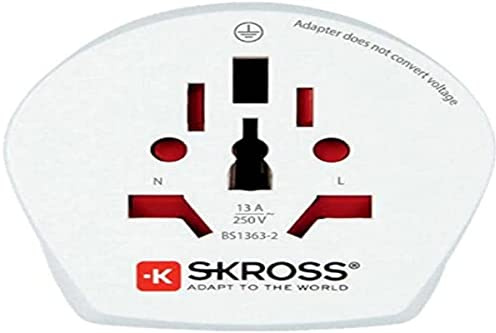 SKROSS 101401 1.500210-E Reiseadapter CO W to AUS/China, One Size
