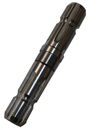 Zapfwellenverlängerung für Zapfwelle 3,5 cm (1 3/8), Doppelseitig 6 Zähne, Länge 210 mm