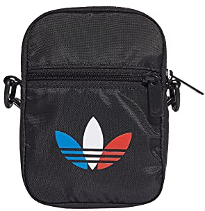 adidas Unisex Adicolor Tricolor Festival Umhängetasche, Black, 2.5 x 12 x 17 cm