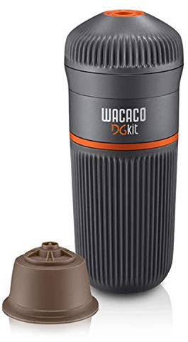 WACACO DG Kit, Zubehör für Tragbare Espressomaschinen Nanopresso, Kompatibel mit DG-Kaffeekapseln, perfekt für Reisen, Camping oder Büro