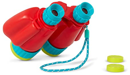 B. toys - Mini-Ferngläser - Kinder-Feldstecher - Rotes Spiel Ferngläser - Spielplatz & Gartenspielzeug - Kostüme, Spielzeug für Kinder - 3 Jahre +