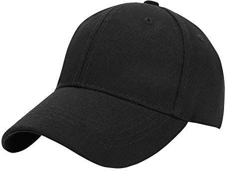 Kids Baseball Cap Solid Colour Adjustable Cotton Sun Hat Snapback Cap Child Casquette Sun Protection Baseball Hat Breathable Sunblock Hat Travel Sport Peaked Cap for Boys Girls 4-8 Years Old 47-54CM