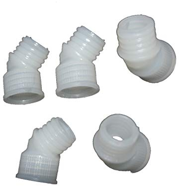 5 Winkelstücke Knickstücke für Kartuschen Kartuschendüse