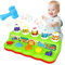 Pop Up Toy - Baby Hammer With Light and Animal Sounds, Motor Skills for Babies, Toddler Music and Montessori Toys for 1 to 4 Year Olds