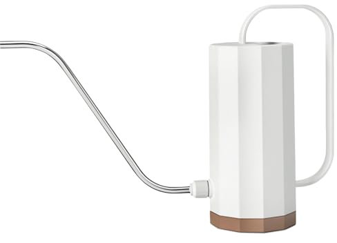 Annaffiatoio con Beccuccio Lungo, Annaffiatoio da Giardino in Plastica 1200ML, Annaffiatoio Piccolo, Annaffiatoio per Fiori, Piccolo, Annaffiatoio per Piante da Esterno e Giardino